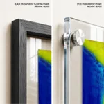 Abstract Textured Color Fields – Wall Hanging