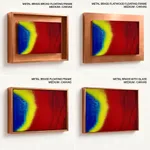 Abstract Textured Color Fields – Wall Hanging