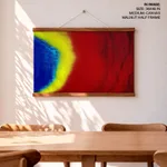 Abstract Textured Color Fields – Wall Hanging
