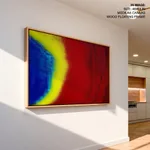 Abstract Textured Color Fields – Wall Hanging