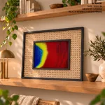 Abstract Textured Color Fields – Wall Hanging