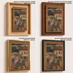 Traditional Old Stone Stairs to Door – Wall Painting