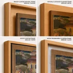 Traditional Old Stone Stairs to Door – Wall Painting