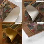 Traditional Old Stone Stairs to Door – Wall Painting
