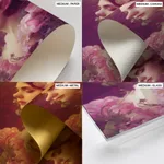Romantic Woman with Pink Roses – Wall Art