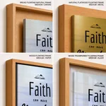 Faith moves Mountains Bible Verse Wall Art- Religious Wall art and decor