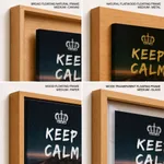 Keep Calm Jesus King Bible Verse Wall Art- Religious Wall art and decor