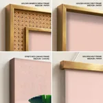 Long banana leaves Pink