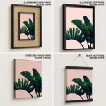 Long banana leaves Pink