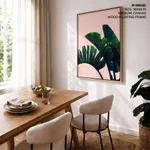 Long banana leaves Pink