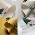 Top of banana leaves Pink