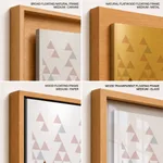 Geometric Golden and Pink Triangles