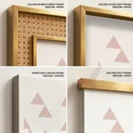 Geometric Golden and Pink Triangles