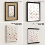 Geometric Golden and Pink Triangles