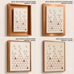 Geometric Golden and Pink Triangles