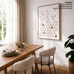 Geometric Golden and Pink Triangles