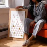 Geometric Golden and Pink Triangles