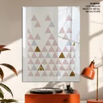 Geometric Golden and Pink Triangles