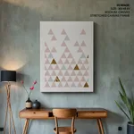 Geometric Golden and Pink Triangles