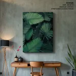 Pink Palm Leaf