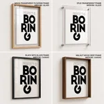 Perfect is Boring