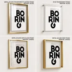 Perfect is Boring