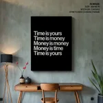 Time is yours