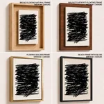 Black line abstract