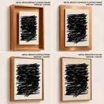 Black line abstract