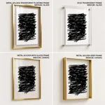 Black line abstract
