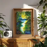 Colorful forest