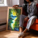 Colorful forest