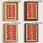 Abstract Plant Stem and Leaves – Wall Decor