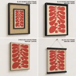 Abstract Plant Stem and Leaves – Wall Decor