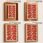 Abstract Plant Stem and Leaves – Wall Decor
