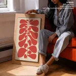 Abstract Plant Stem and Leaves – Wall Decor