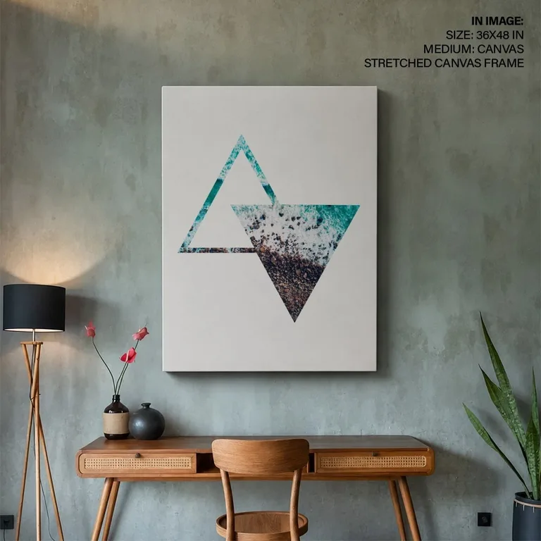 Wall Art | Geometric beach | Small to XXXL Sizes • 50+ Framing Styles ...