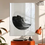 Circle ocean wave