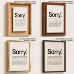 Sorry