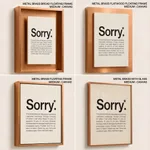 Sorry