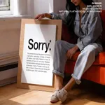Sorry