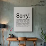 Sorry