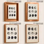 Moon phases wood wall art, Moon phase wood sign, Moon wooden sign, Moon phases wall decor,Rustic wood wall decor,Wood wall decor living room