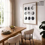 Moon phases wood wall art, Moon phase wood sign, Moon wooden sign, Moon phases wall decor,Rustic wood wall decor,Wood wall decor living room