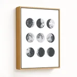 Moon phases wood wall art, Moon phase wood sign, Moon wooden sign, Moon phases wall decor,Rustic wood wall decor,Wood wall decor living room