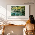 La grenouillere by Claude Monet