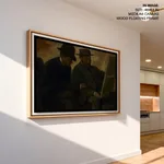 Paul Lafond and Alphonse Cherfils Examining a Painting by Edgar Degas (c. 1878-80)