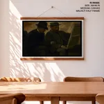 Paul Lafond and Alphonse Cherfils Examining a Painting by Edgar Degas (c. 1878-80)