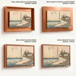 Fifty-Three Stations of the Tokaido Hoeido Edition “Kuwana (Shichiri Ferry Crossing) by Utagawa Hiroshige