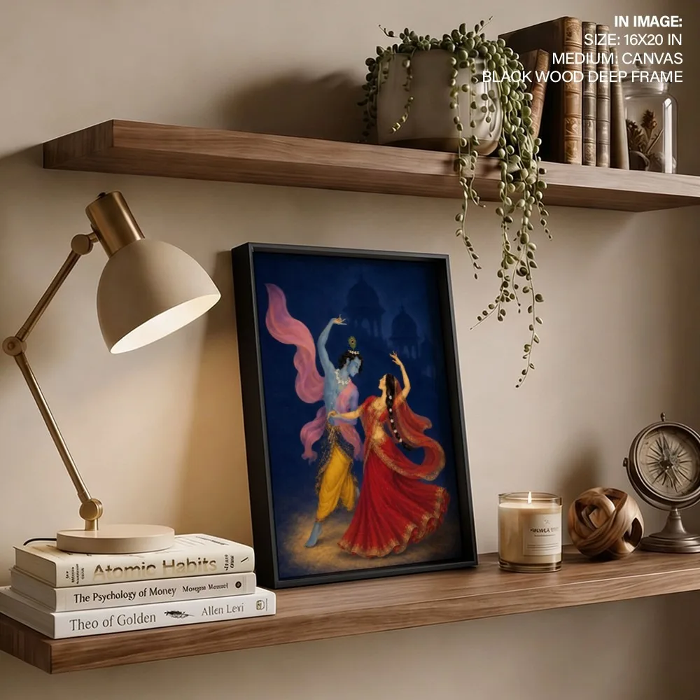 Graceful Radha Krishna – Vastu Shastra Art, Southwest, For Love & Harmony